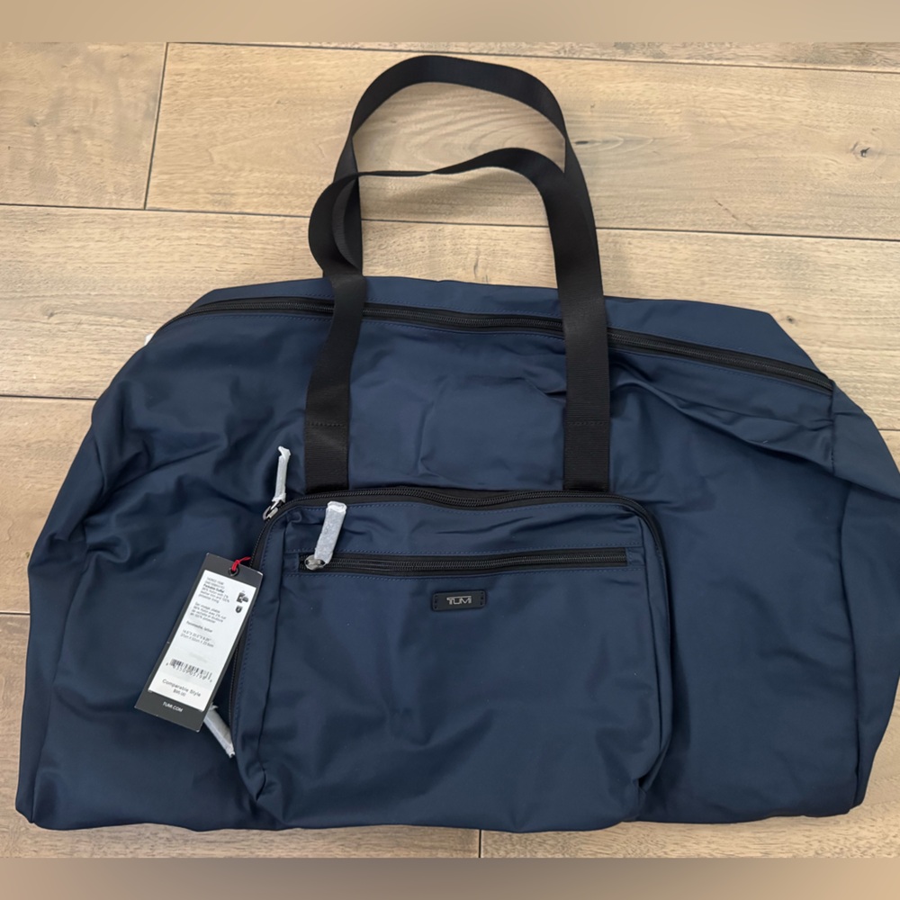 Tumi Dark Blue Duffel Bag - NWT